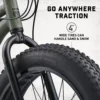 Mongoose Adult 26” Argus Trail Fat Tire Mountain Bike